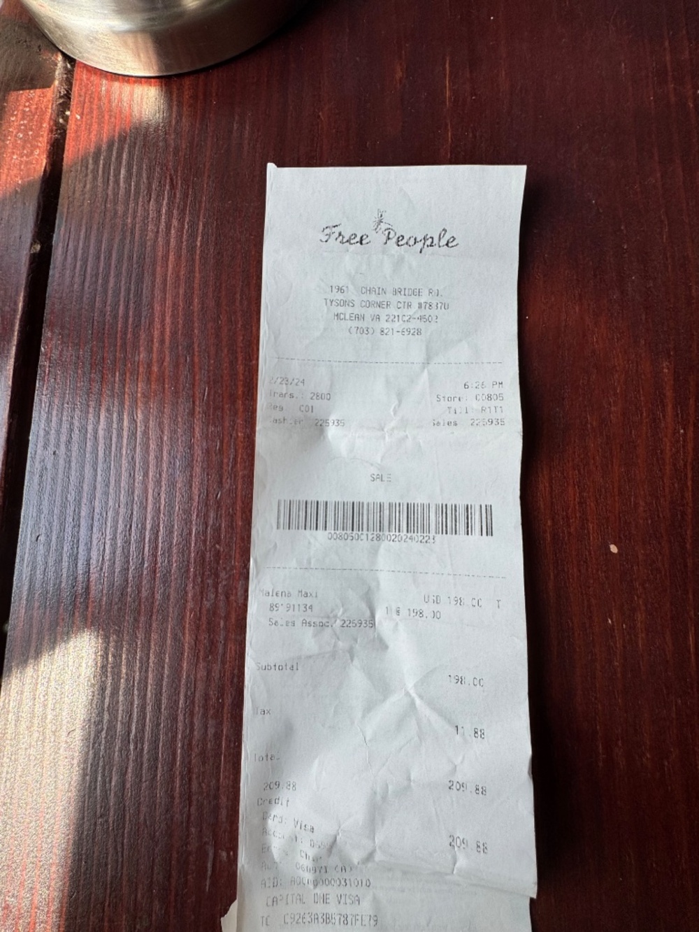 Free People Malena Maxi Dress (M) - Picture 10 of 11